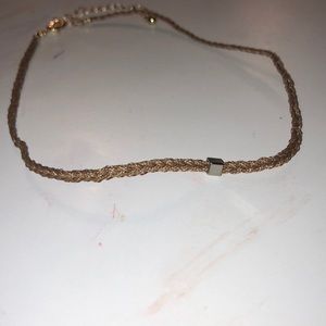 Tan Braided Choker
